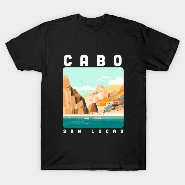 Cabo San Lucas Souvenir Mexico Family Group Trip Vacation T-Shirt by livania